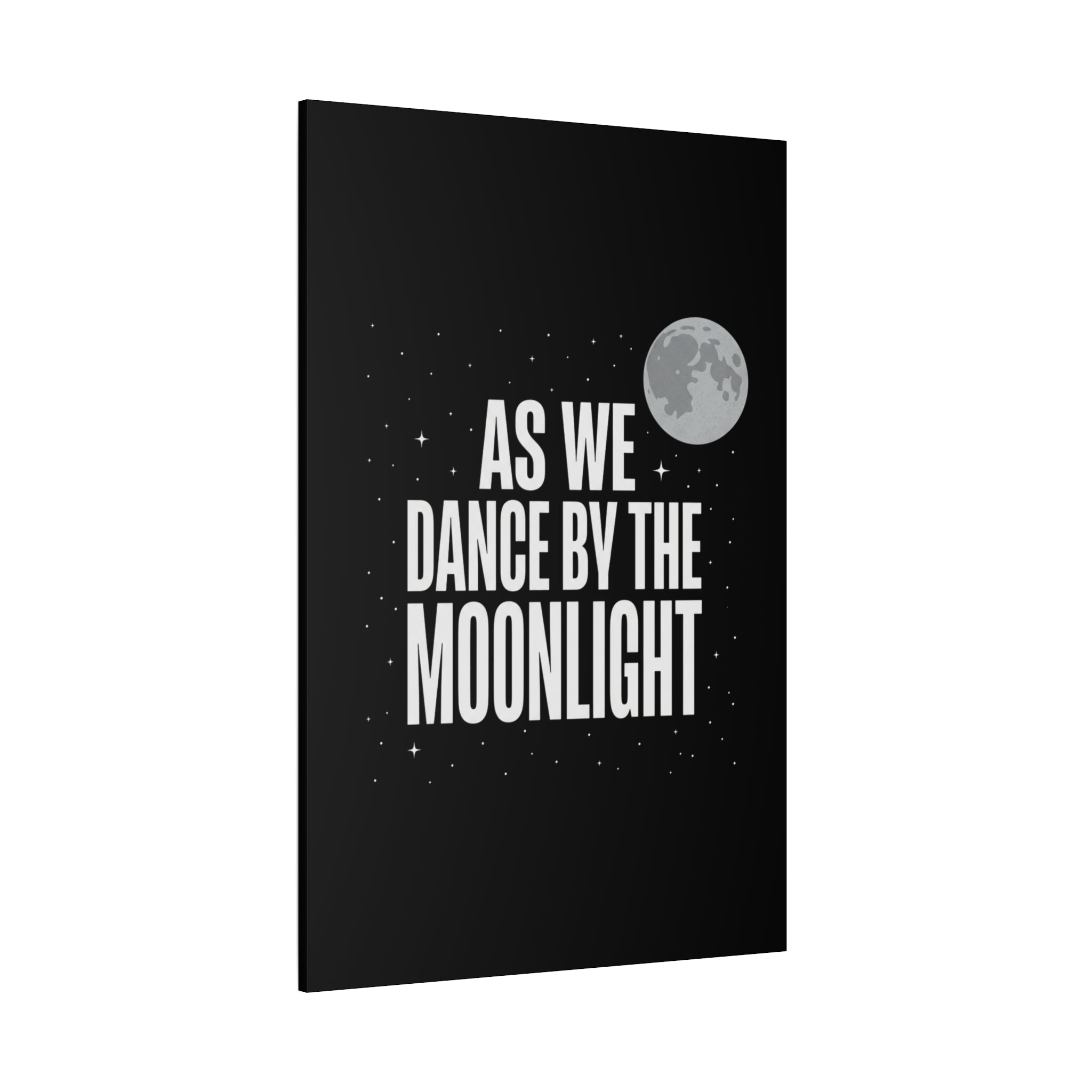 “As We Dance By The Moonlight” Canvas Wall Art