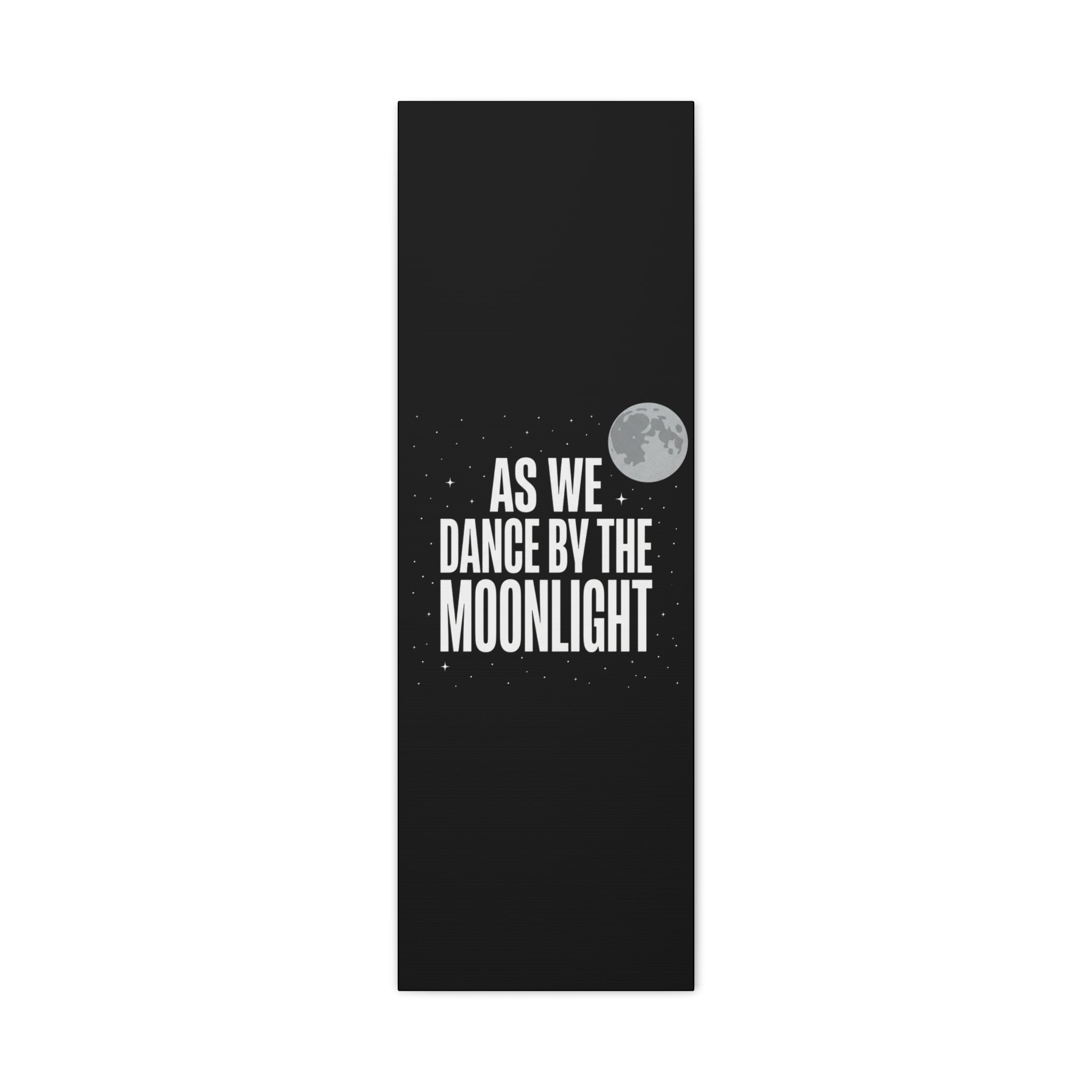 “As We Dance By The Moonlight” Canvas Wall Art