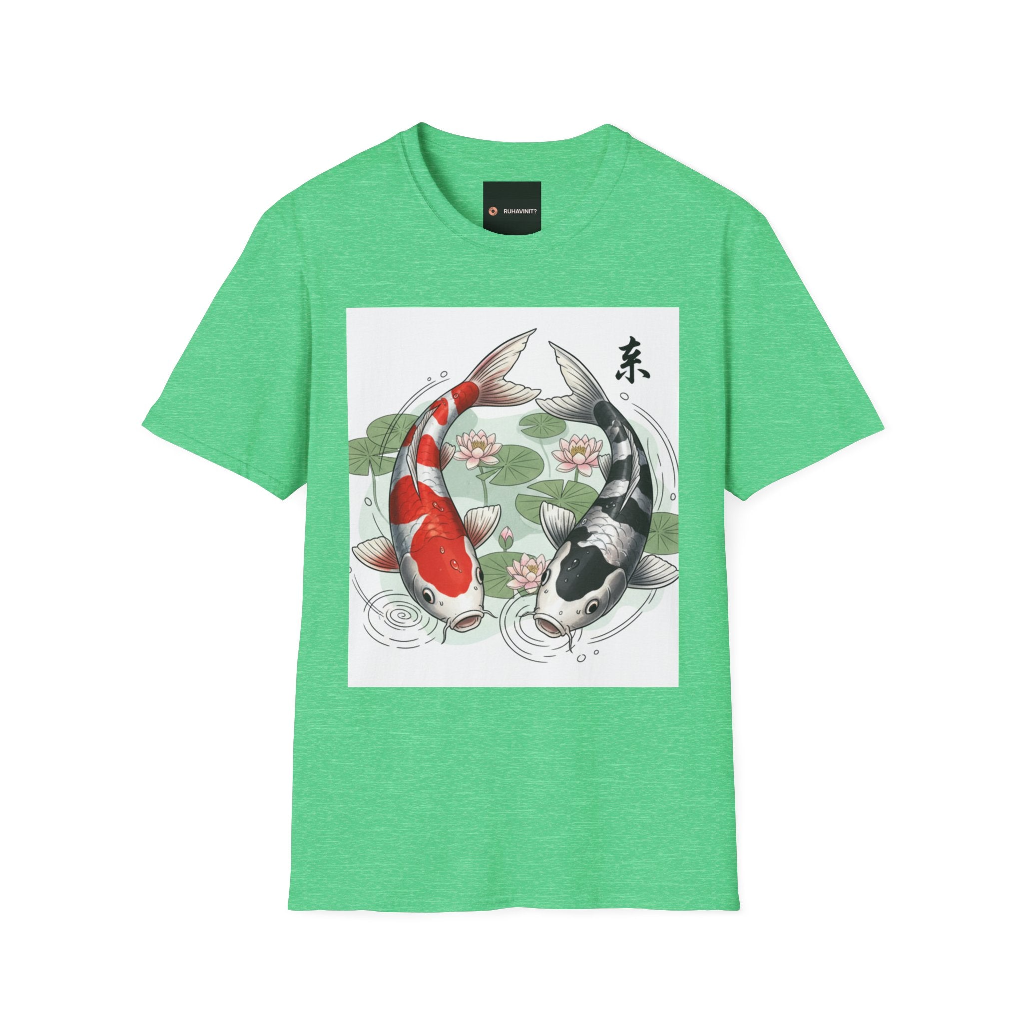 Kohaku & Shiro Utsuri Koi T-Shirt — #Koi Japanese Art Design
