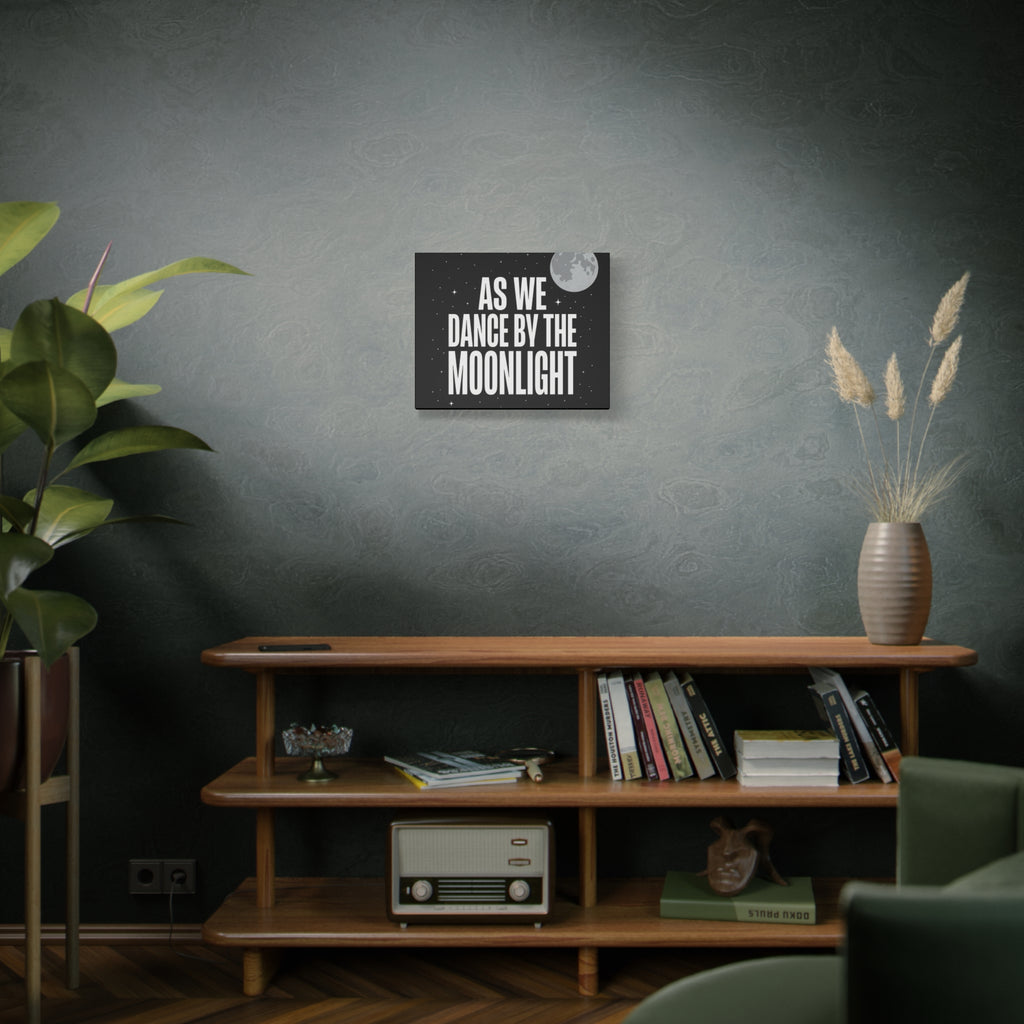 “As We Dance By The Moonlight” Canvas Wall Art