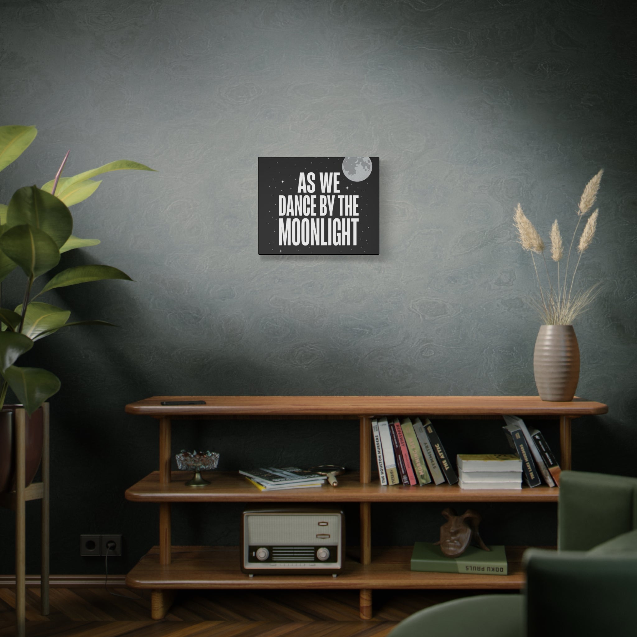 “As We Dance By The Moonlight” Canvas Wall Art