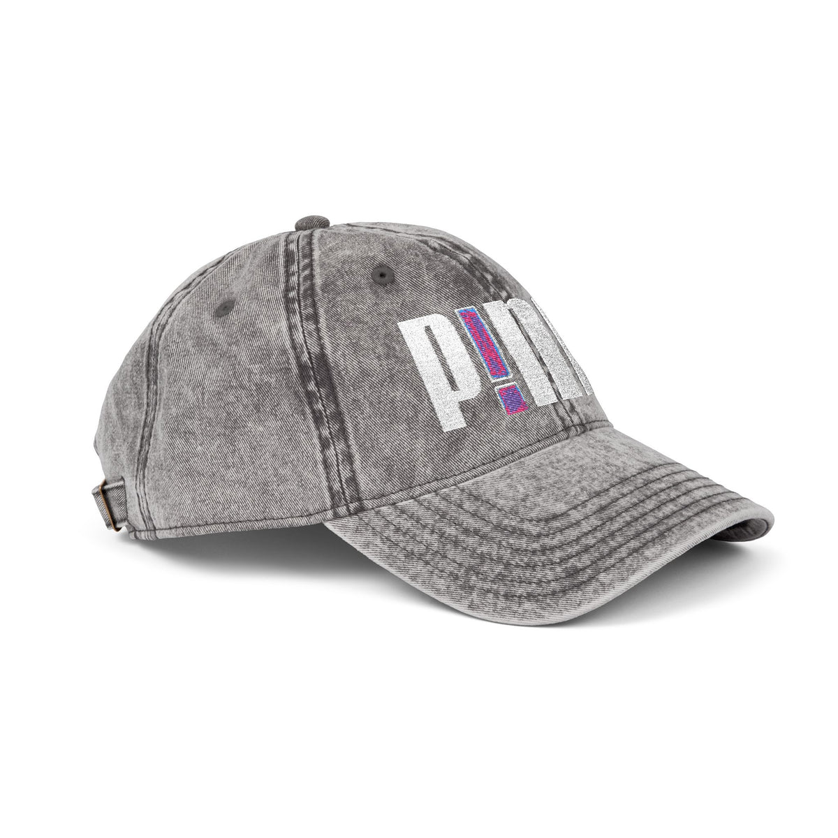Distressed Embroidered P!NK! Cap | Vintage Washed Baseball Hat