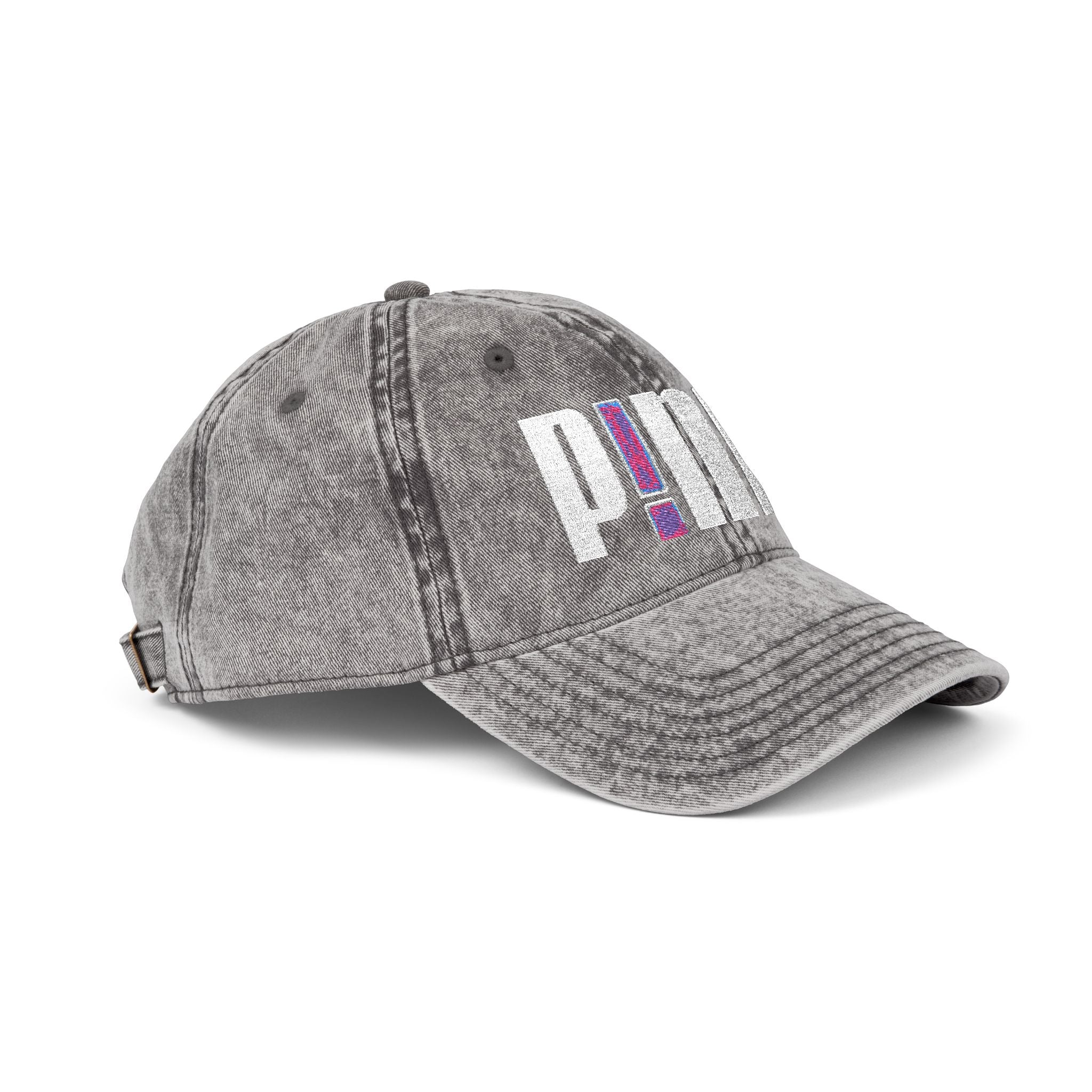 Distressed Embroidered P!NK! Cap | Vintage Washed Baseball Hat