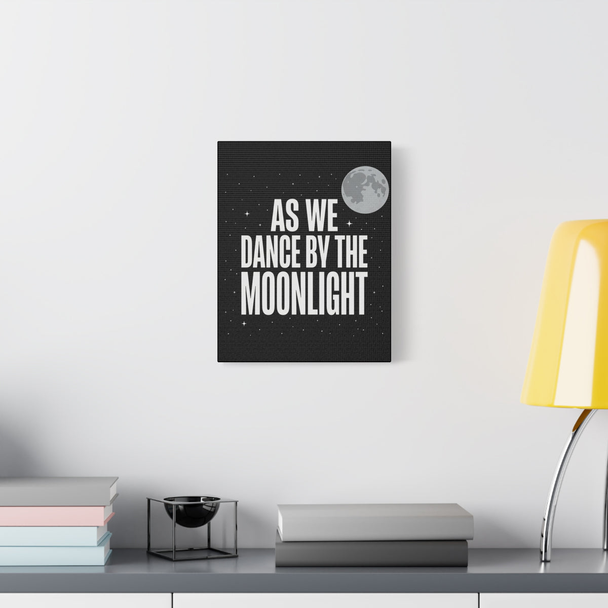“As We Dance By The Moonlight” Canvas Wall Art