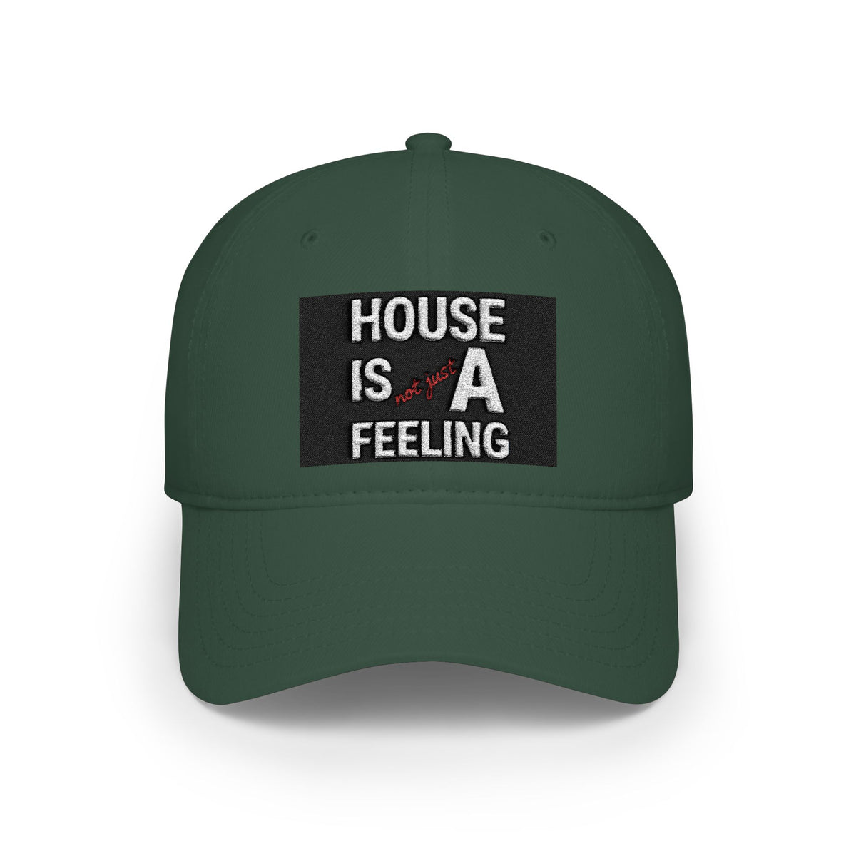 House Is a Feeling Baseball Cap — DJ/House Music Hat