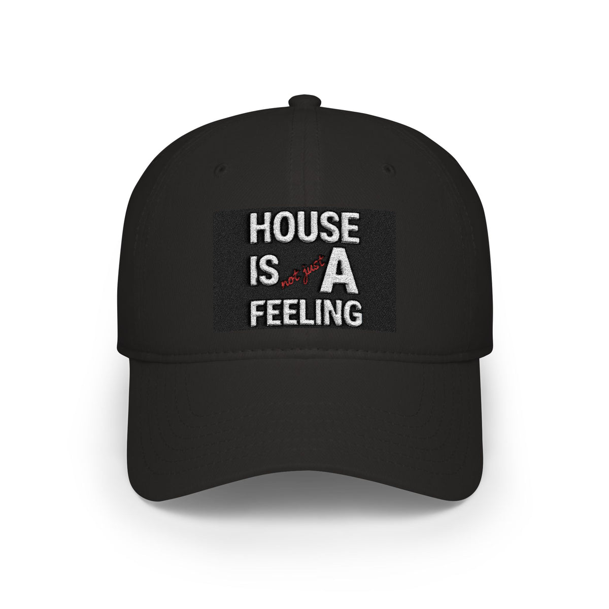 House Is a Feeling Baseball Cap — DJ/House Music Hat