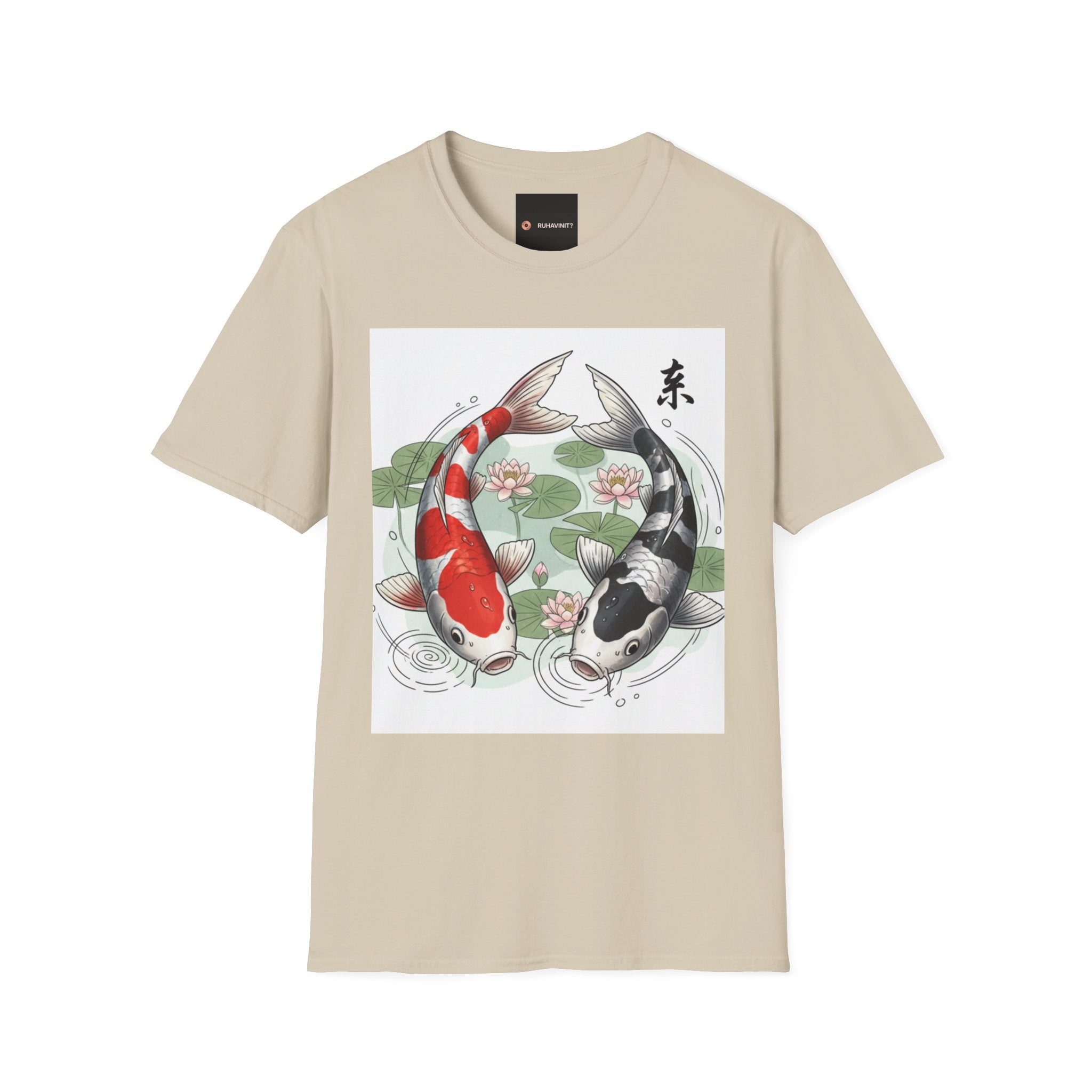 Kohaku & Shiro Utsuri Koi T-Shirt — #Koi Japanese Art Design