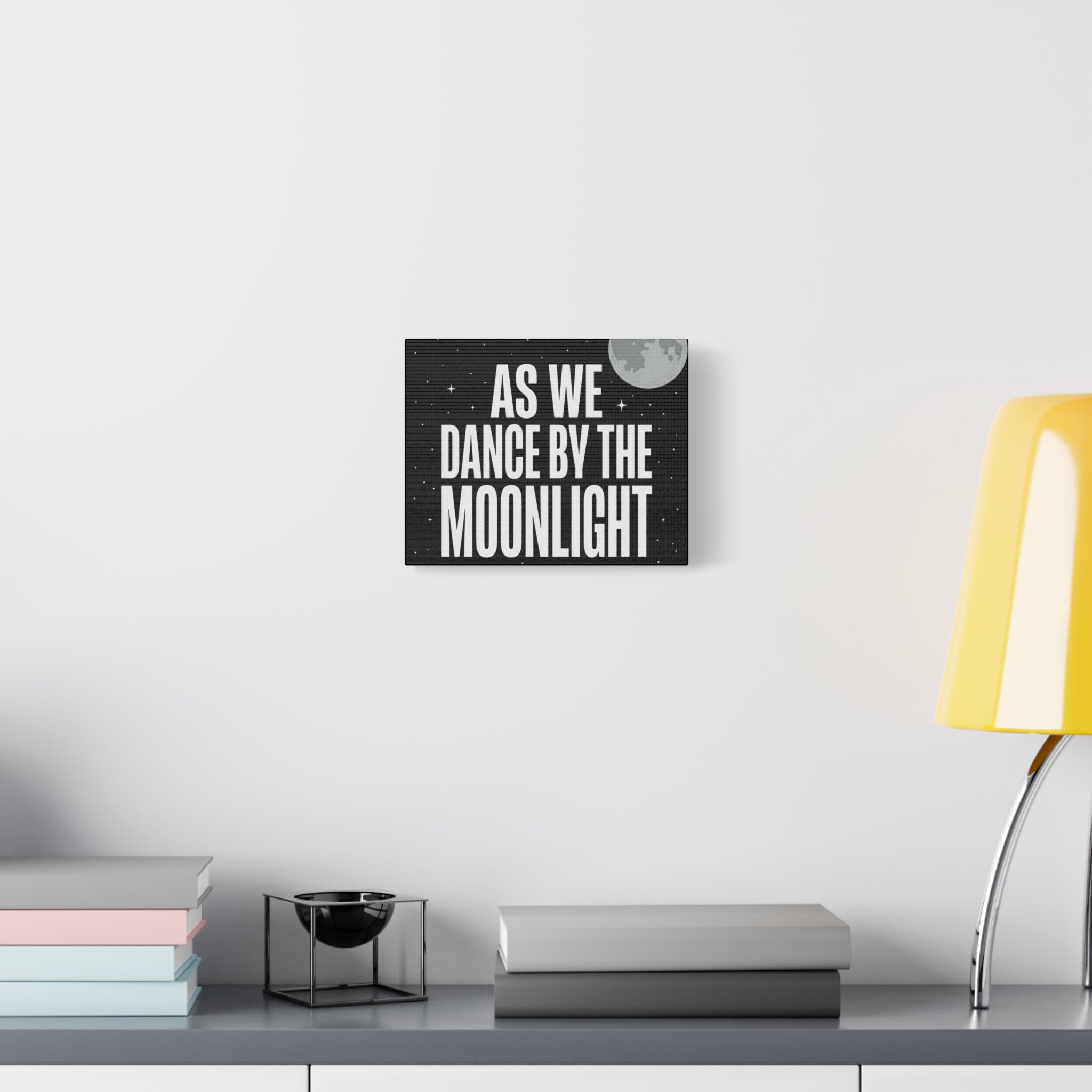 “As We Dance By The Moonlight” Canvas Wall Art