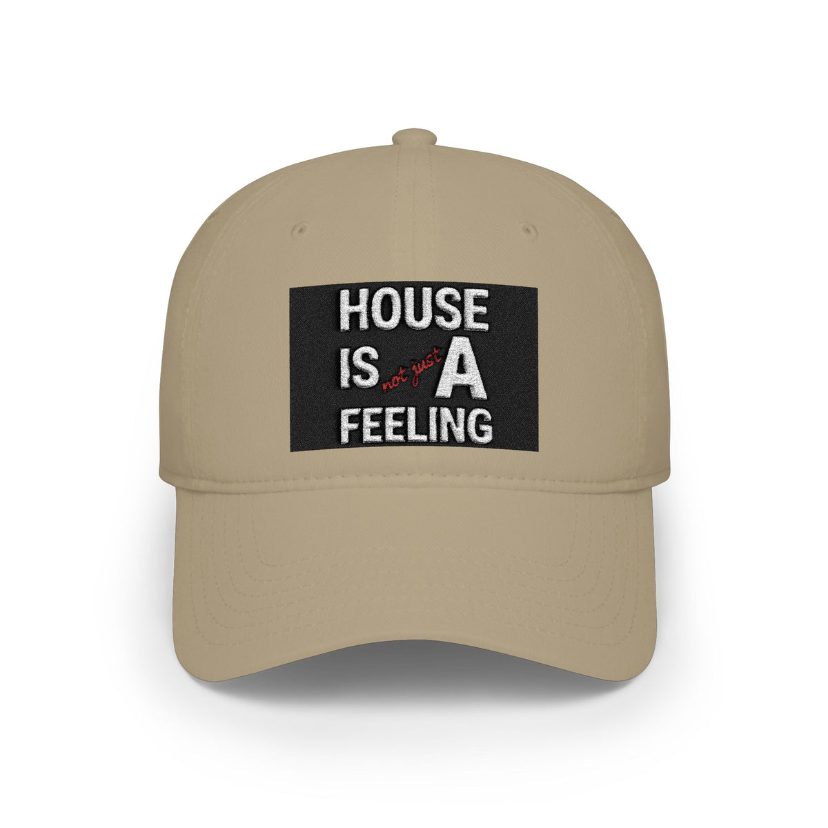 House Is a Feeling Baseball Cap — DJ/House Music Hat