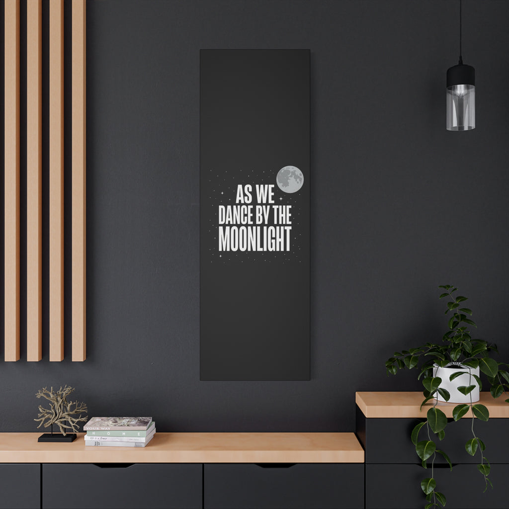 “As We Dance By The Moonlight” Canvas Wall Art