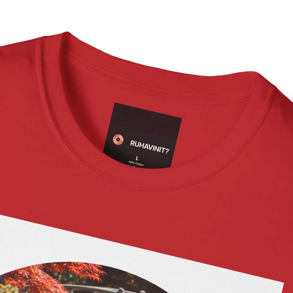 Tranquil Japanese Koi Lake T-Shirt | Koi Fish and Japanese Maple
