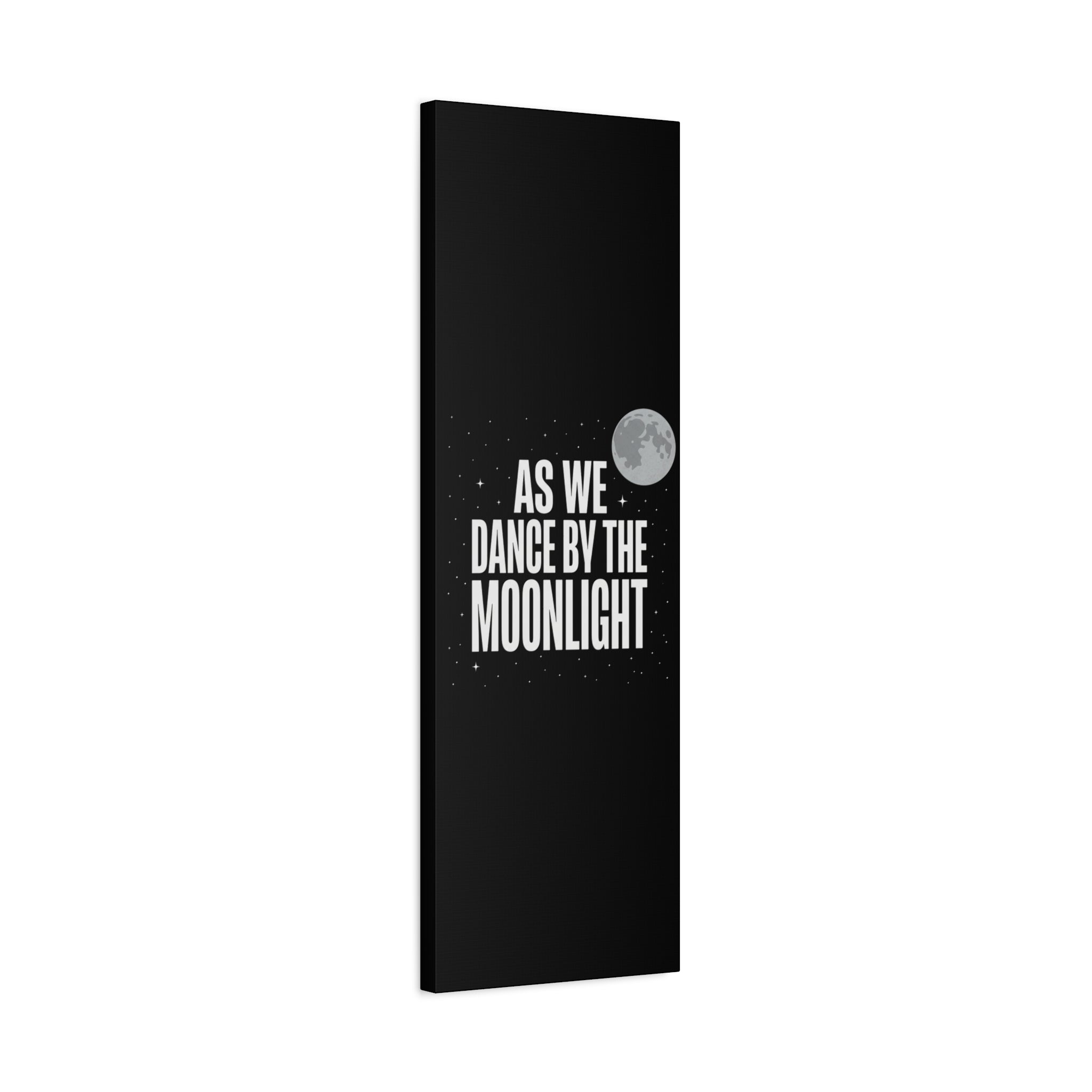 “As We Dance By The Moonlight” Canvas Wall Art