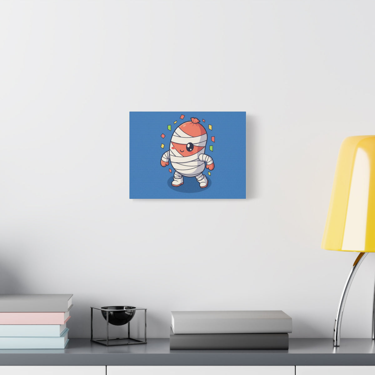 Mummys Little Sausage Canvas | Stretched Matte Wall Art 1.25"