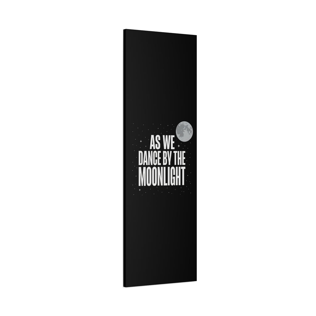 “As We Dance By The Moonlight” Canvas Wall Art