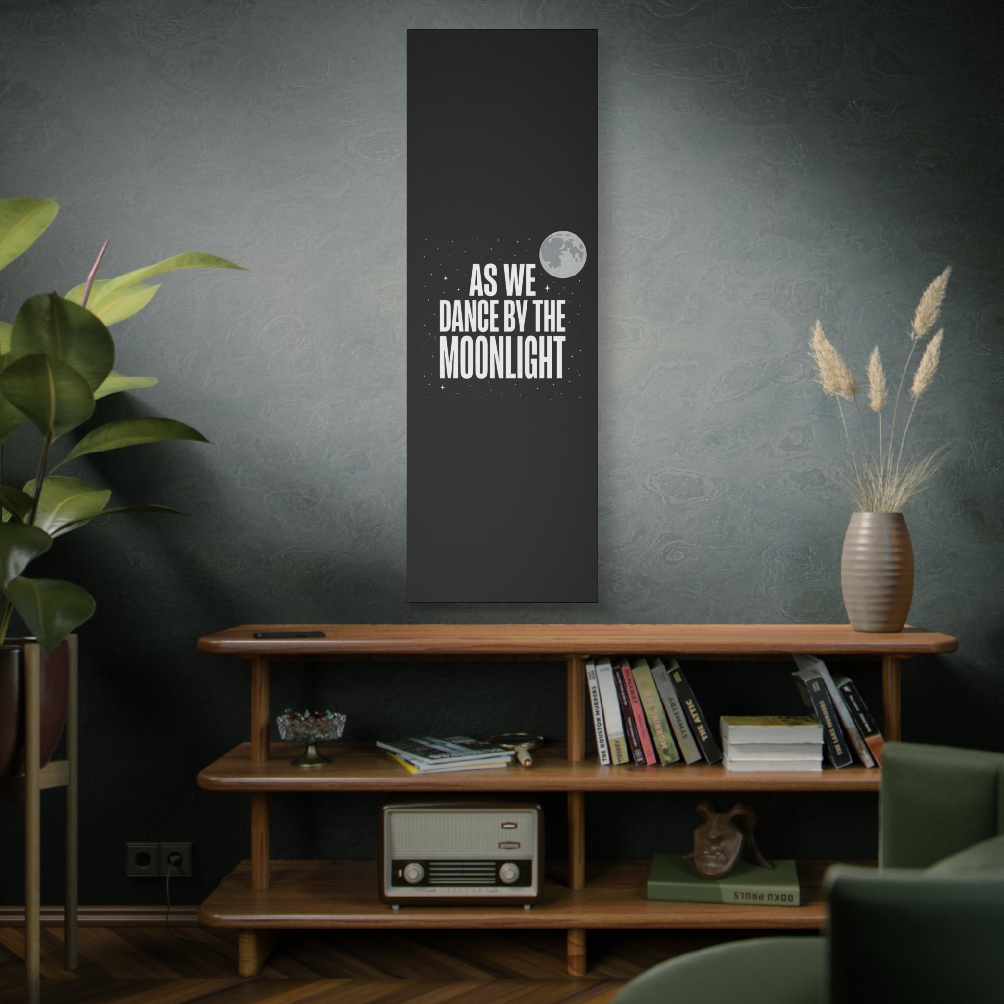 “As We Dance By The Moonlight” Canvas Wall Art