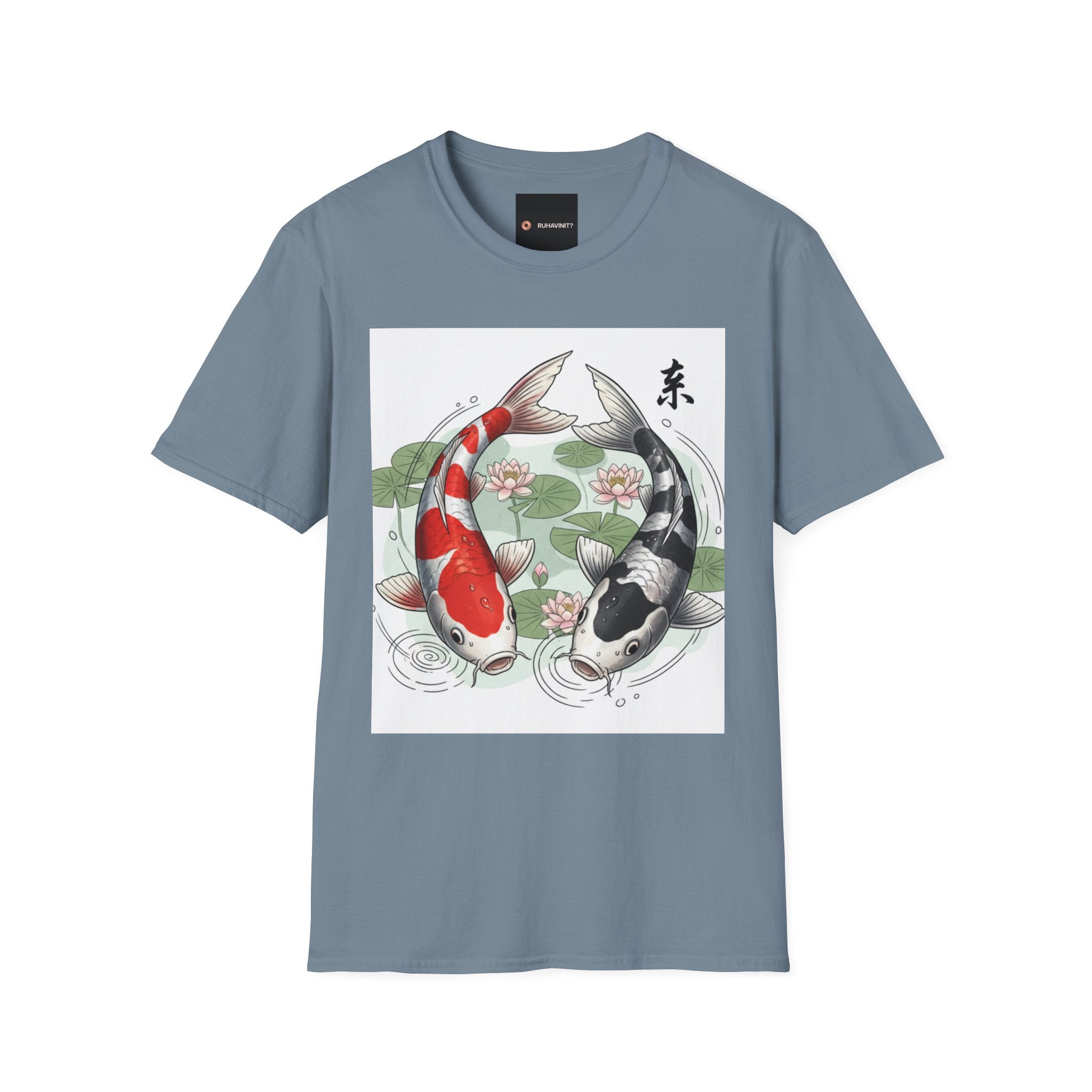 Kohaku & Shiro Utsuri Koi T-Shirt — #Koi Japanese Art Design