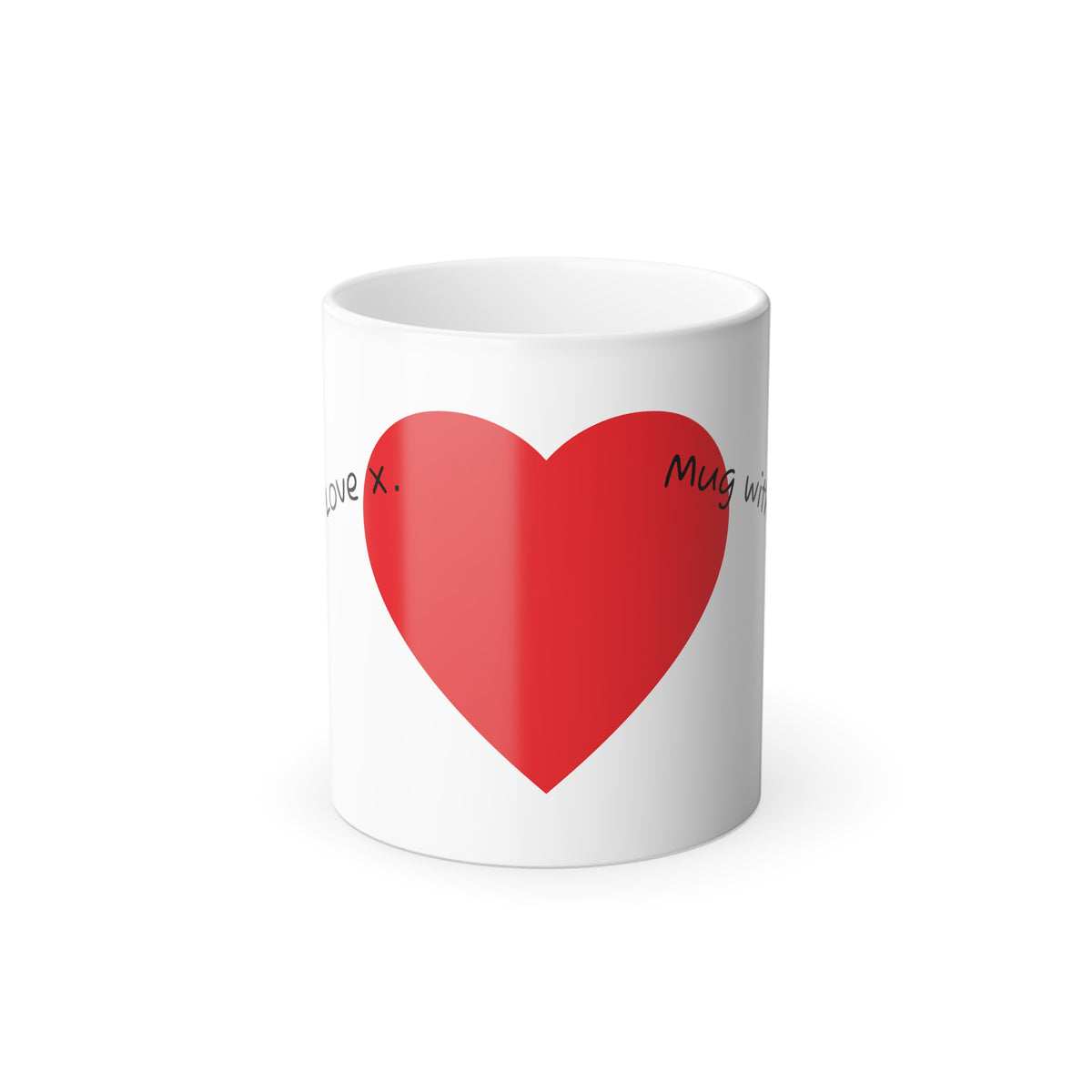 Big Hug Colour Morphing Mug | Valentine Heart Reveal 11oz