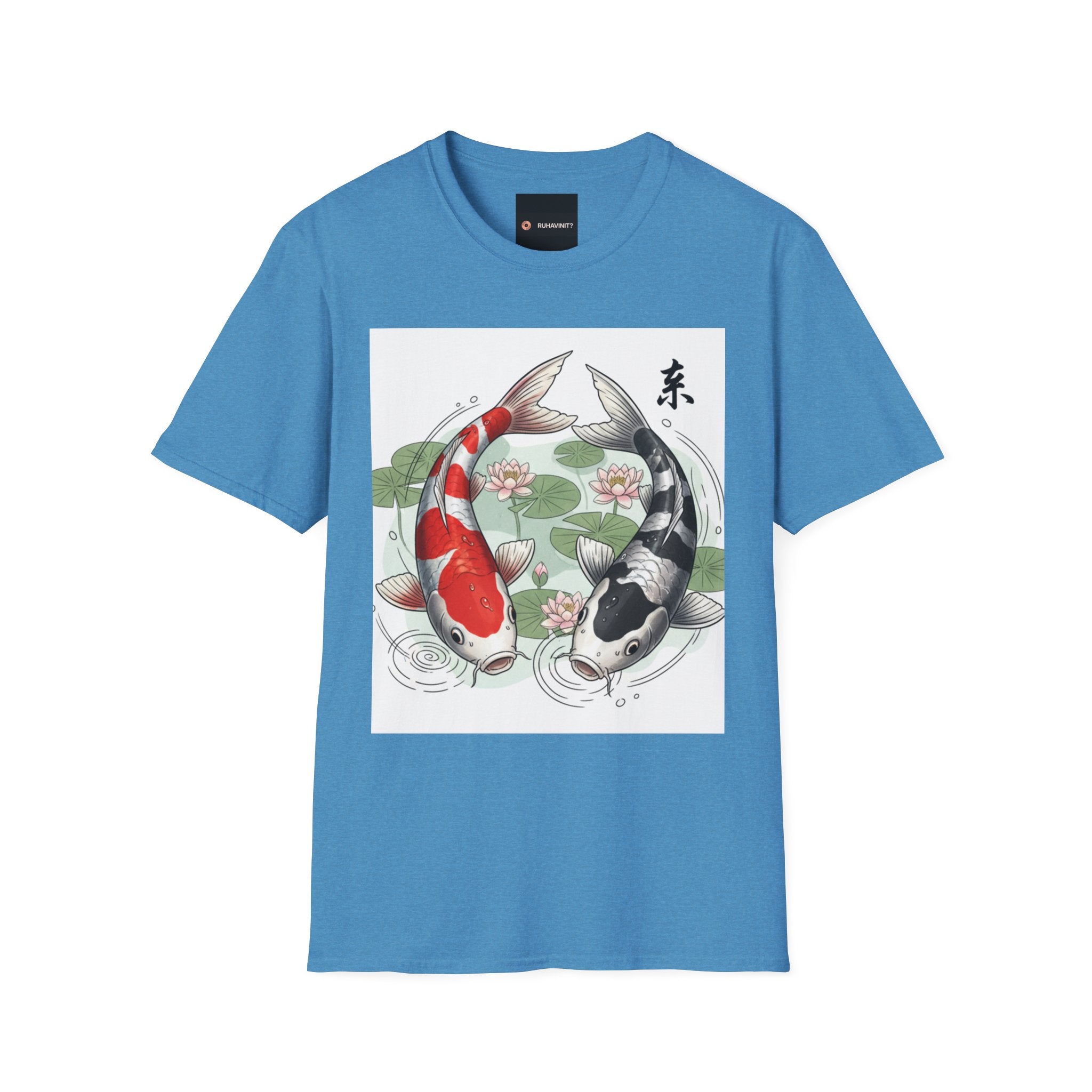 Kohaku & Shiro Utsuri Koi T-Shirt — #Koi Japanese Art Design
