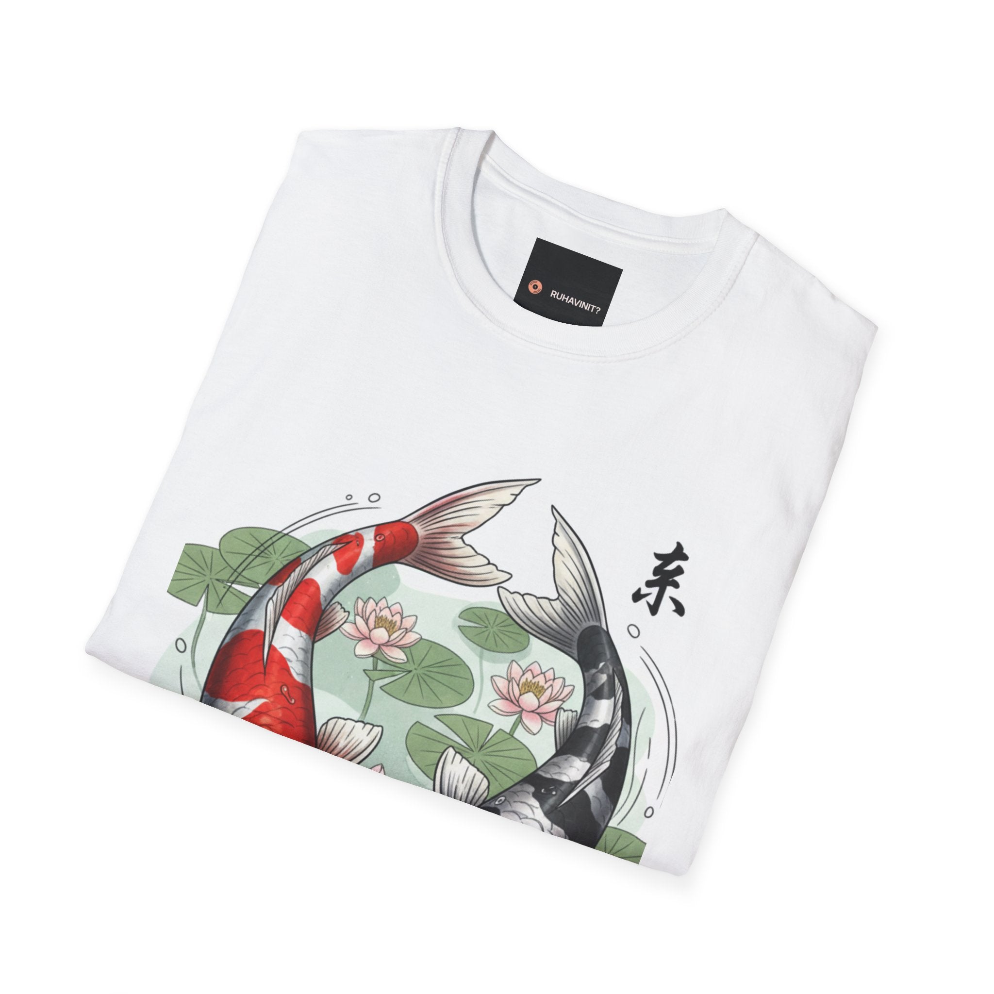 Kohaku & Shiro Utsuri Koi T-Shirt — #Koi Japanese Art Design