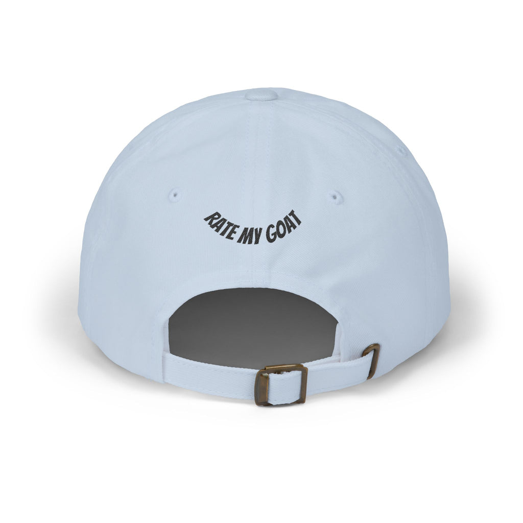 Rate My Goat Classic Dad Cap — Quirky Baseball Hat for Goat Lovers