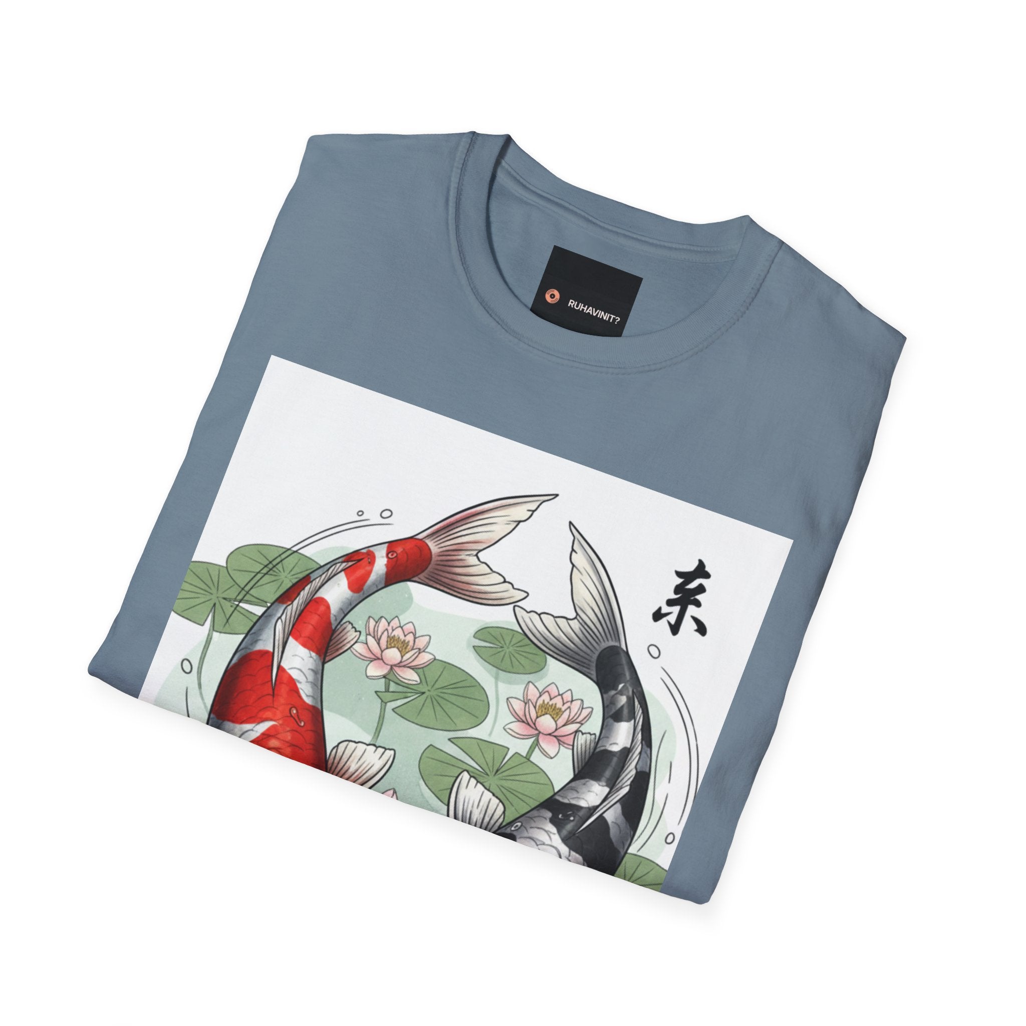 Kohaku & Shiro Utsuri Koi T-Shirt — #Koi Japanese Art Design