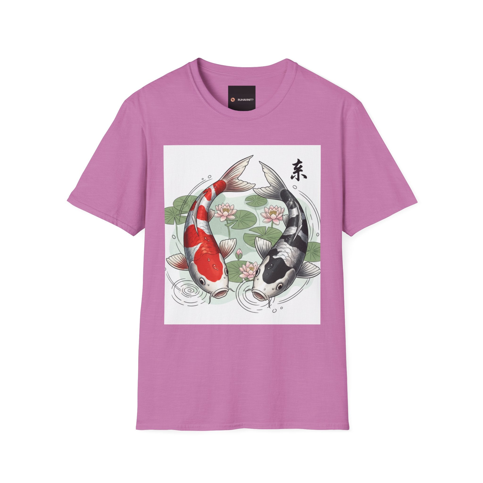 Kohaku & Shiro Utsuri Koi T-Shirt — #Koi Japanese Art Design