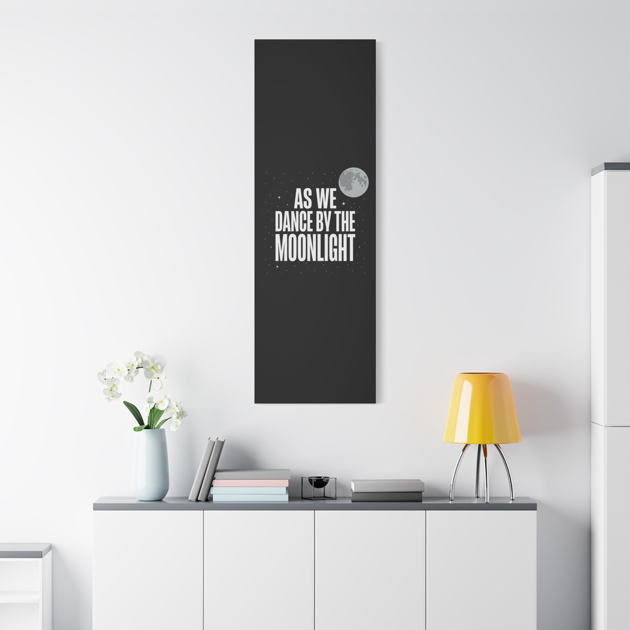 “As We Dance By The Moonlight” Canvas Wall Art