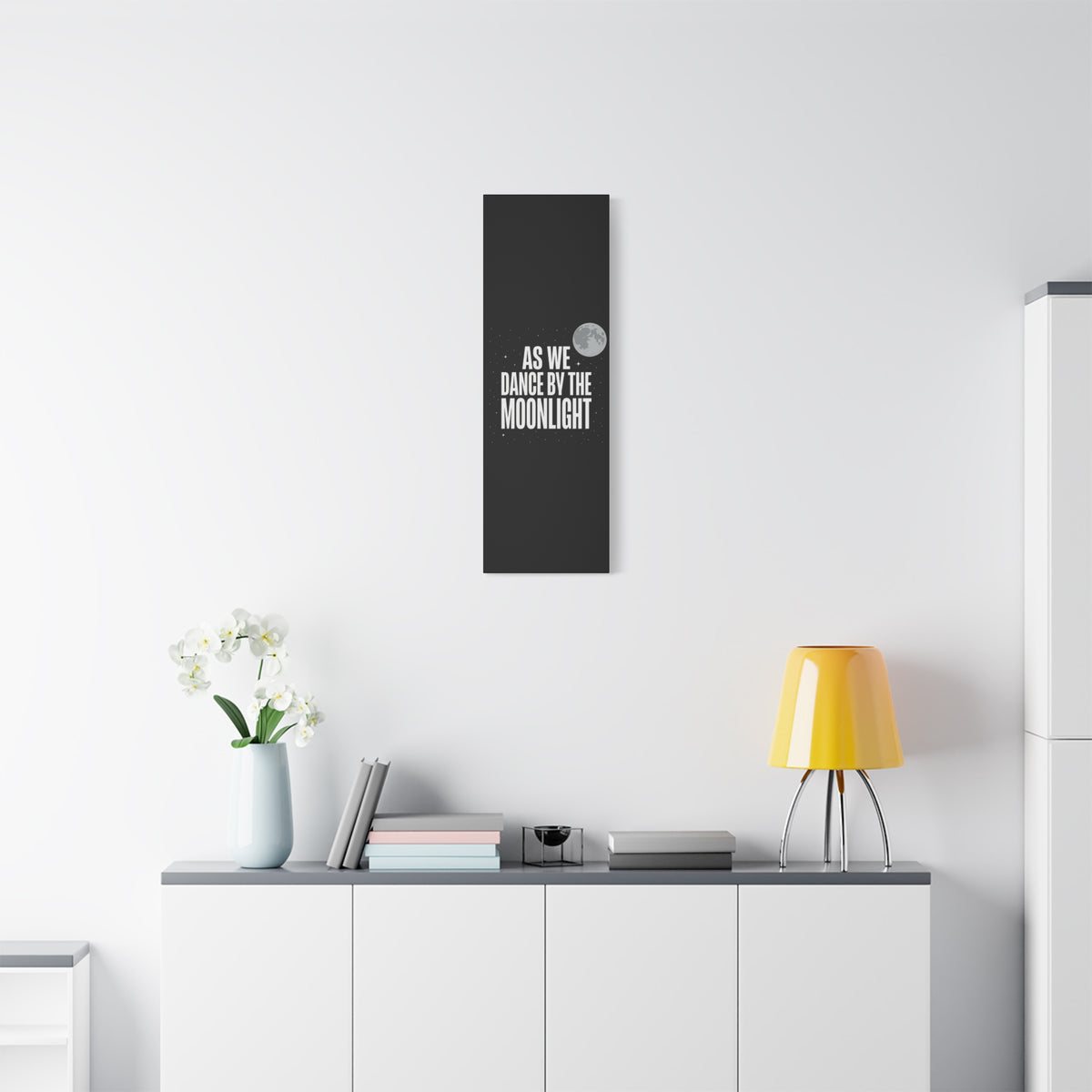 “As We Dance By The Moonlight” Canvas Wall Art