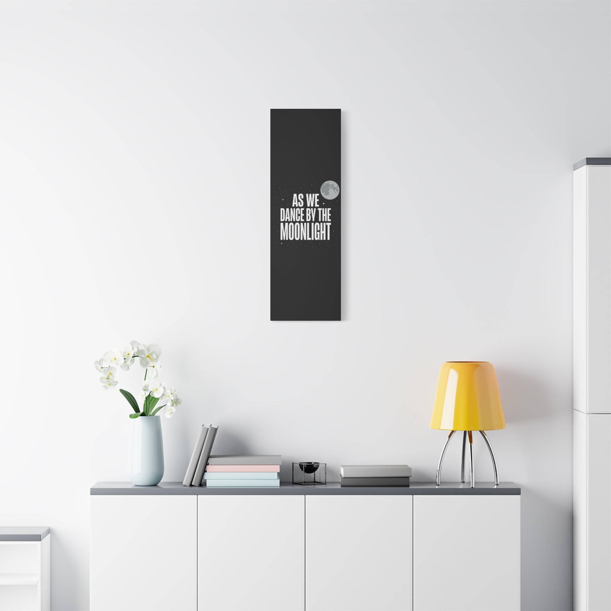 “As We Dance By The Moonlight” Canvas Wall Art