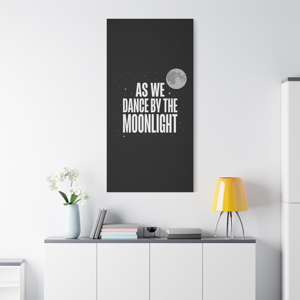 “As We Dance By The Moonlight” Canvas Wall Art