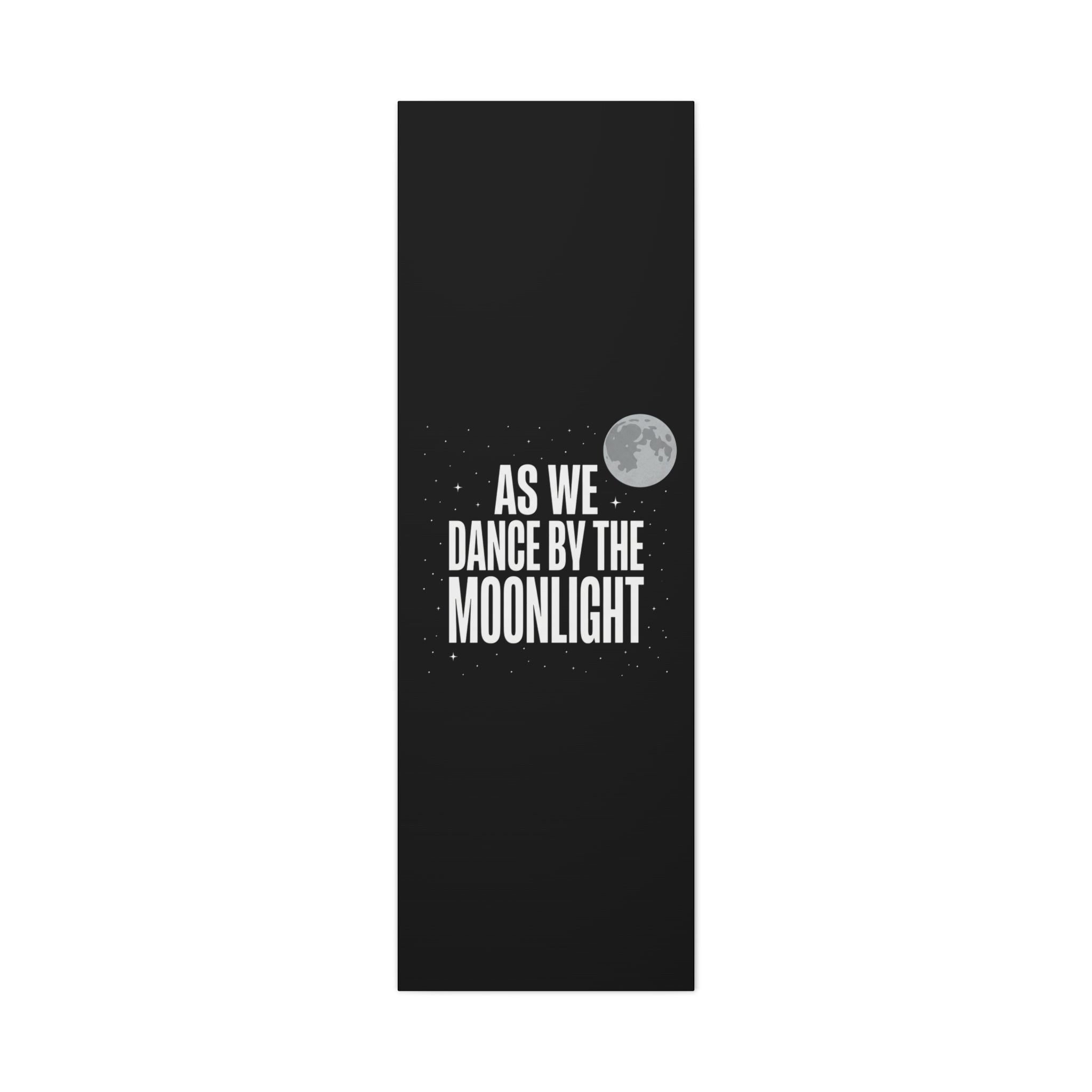 “As We Dance By The Moonlight” Canvas Wall Art