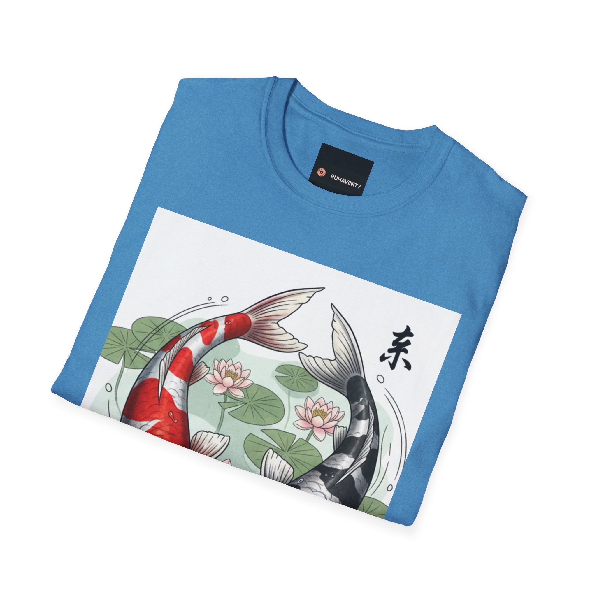 Kohaku & Shiro Utsuri Koi T-Shirt — #Koi Japanese Art Design