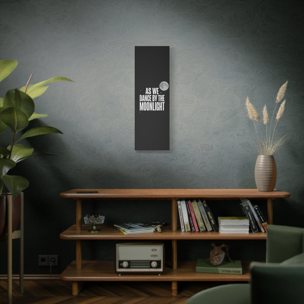 “As We Dance By The Moonlight” Canvas Wall Art