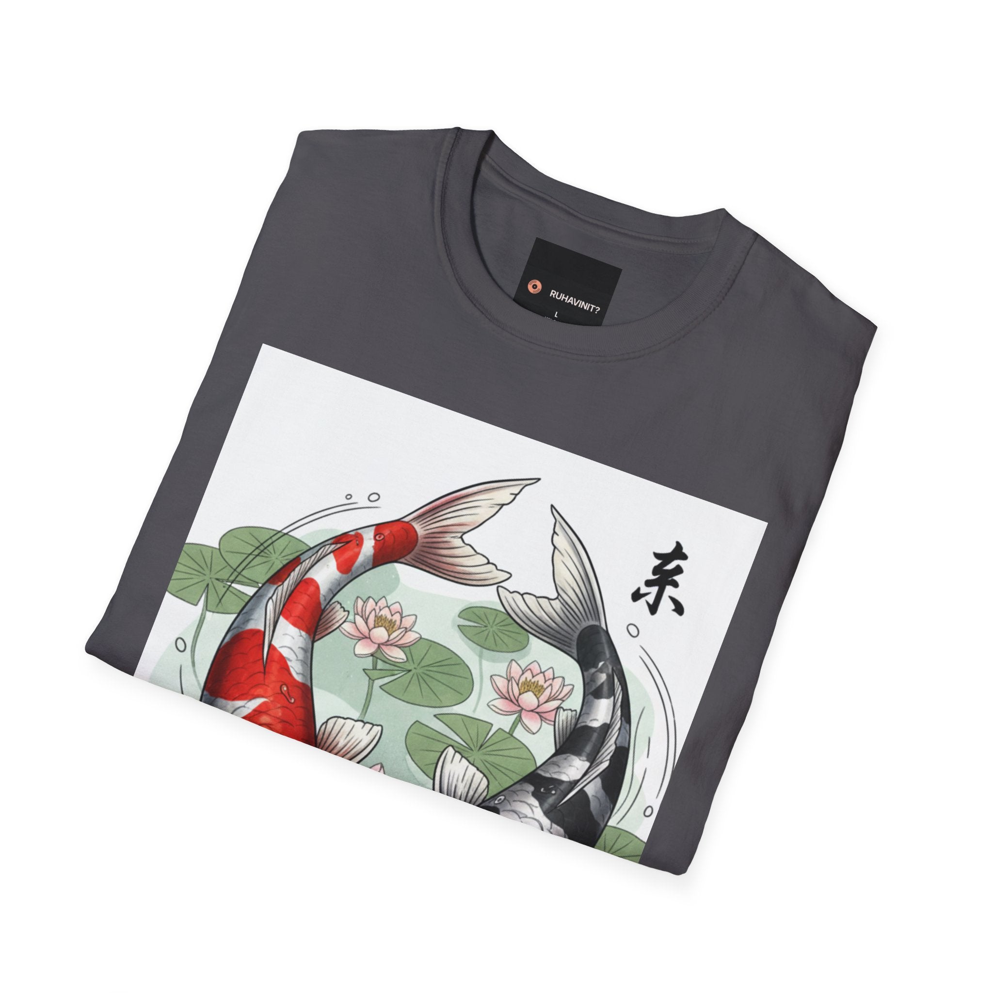 Kohaku & Shiro Utsuri Koi T-Shirt — #Koi Japanese Art Design